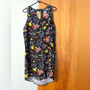 Old navy, to knee- sleeveless dress, cotton